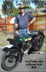 BSA Round Tank